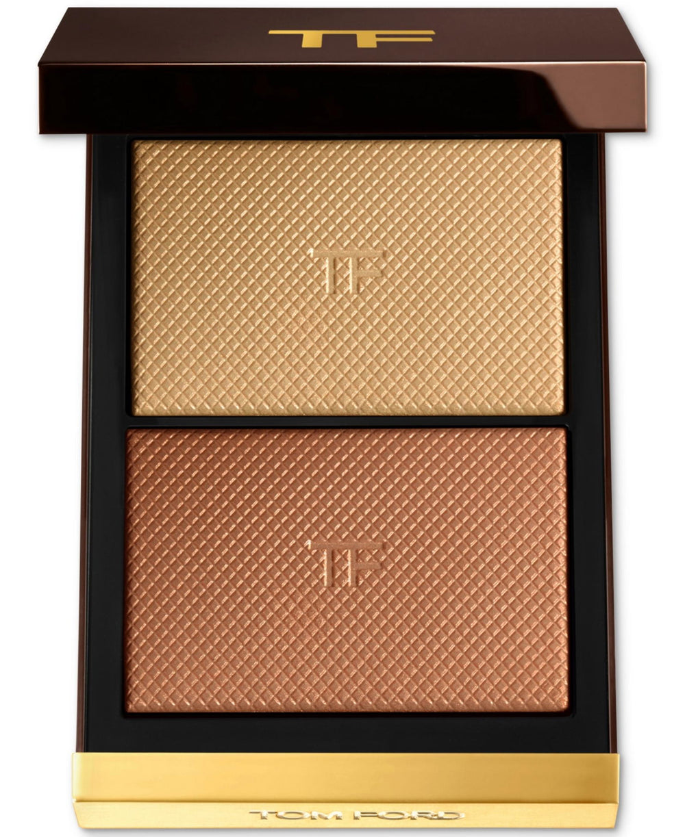 Tom Ford Shade And Illuminate Tanlight Duo Highlighter Luminosity – Blush Highlighter Compact for Women, 2, 12 g