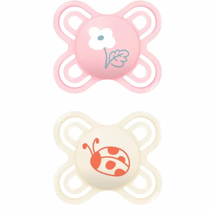 MAM Baby Dummy Perfect Star 0-2 Pink 2U