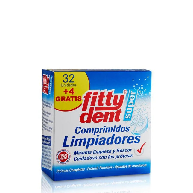 PHB Fittydent Super Compressed Cleaners, 32 Units