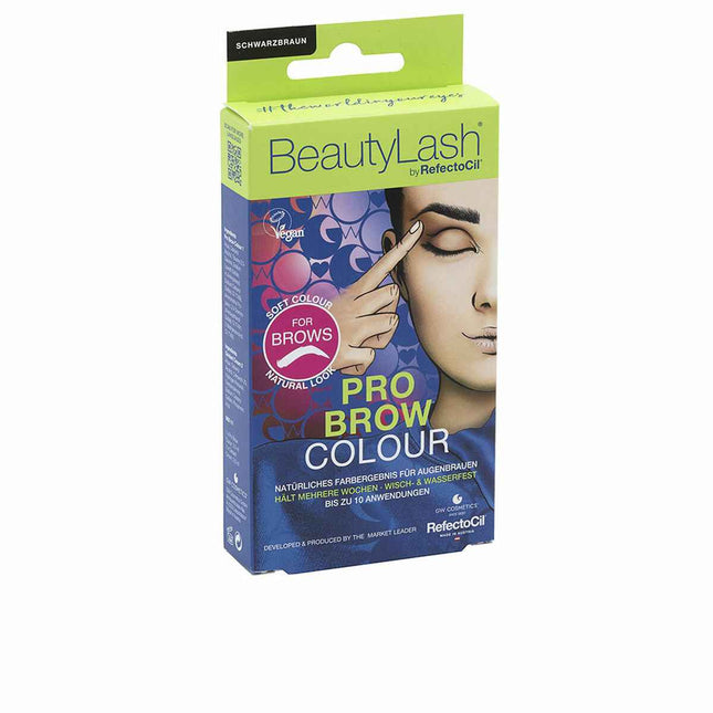 Refectocil Beautylash Pro Brow Colour Kit Tinte Cejas Moreno 1 U Unisex