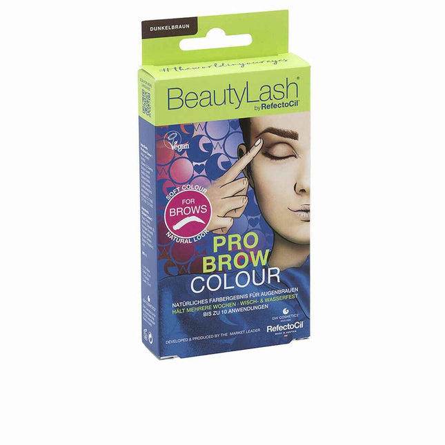 Refectocil Beautylash Pro Brow Colour Kit Tinte Cejas Castaño Oscuro 1 U Unisex