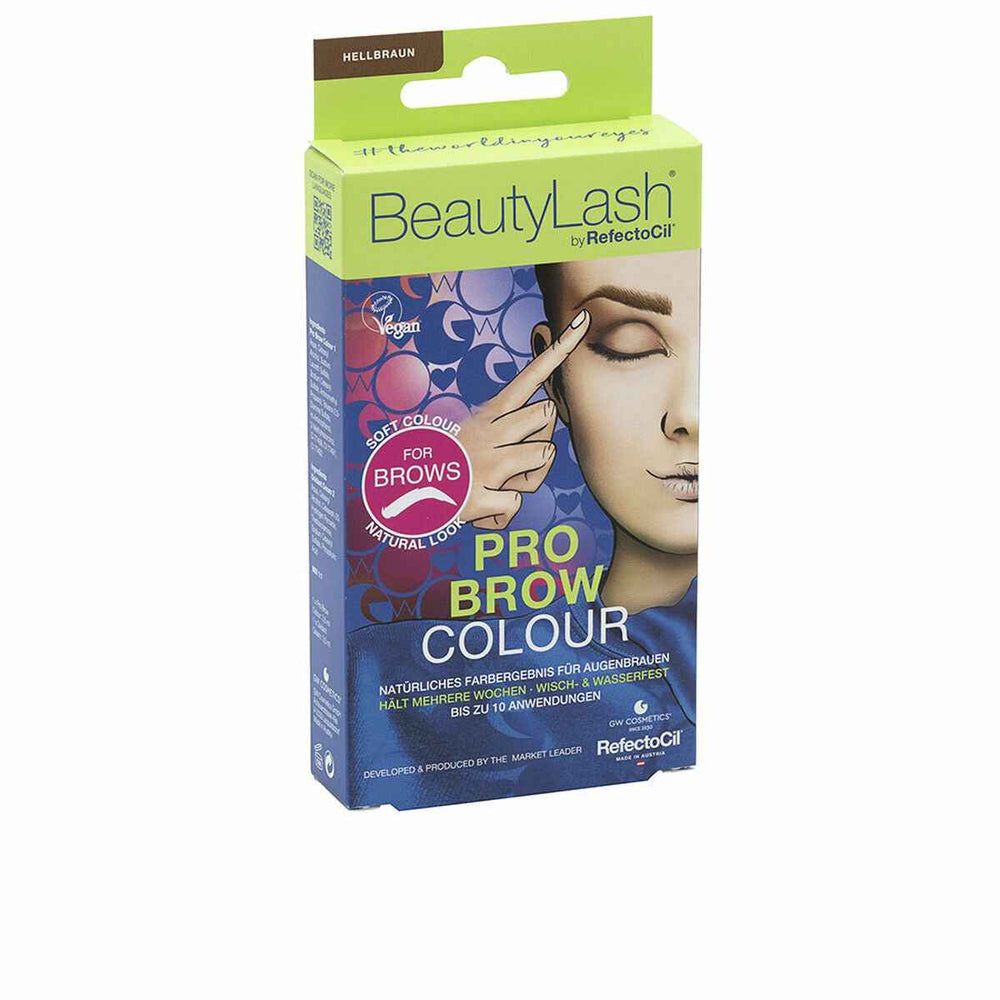 Refectocil Beautylash Pro Brow Colour Kit Tinte Cejas Castaño Claro 1 U Unisex