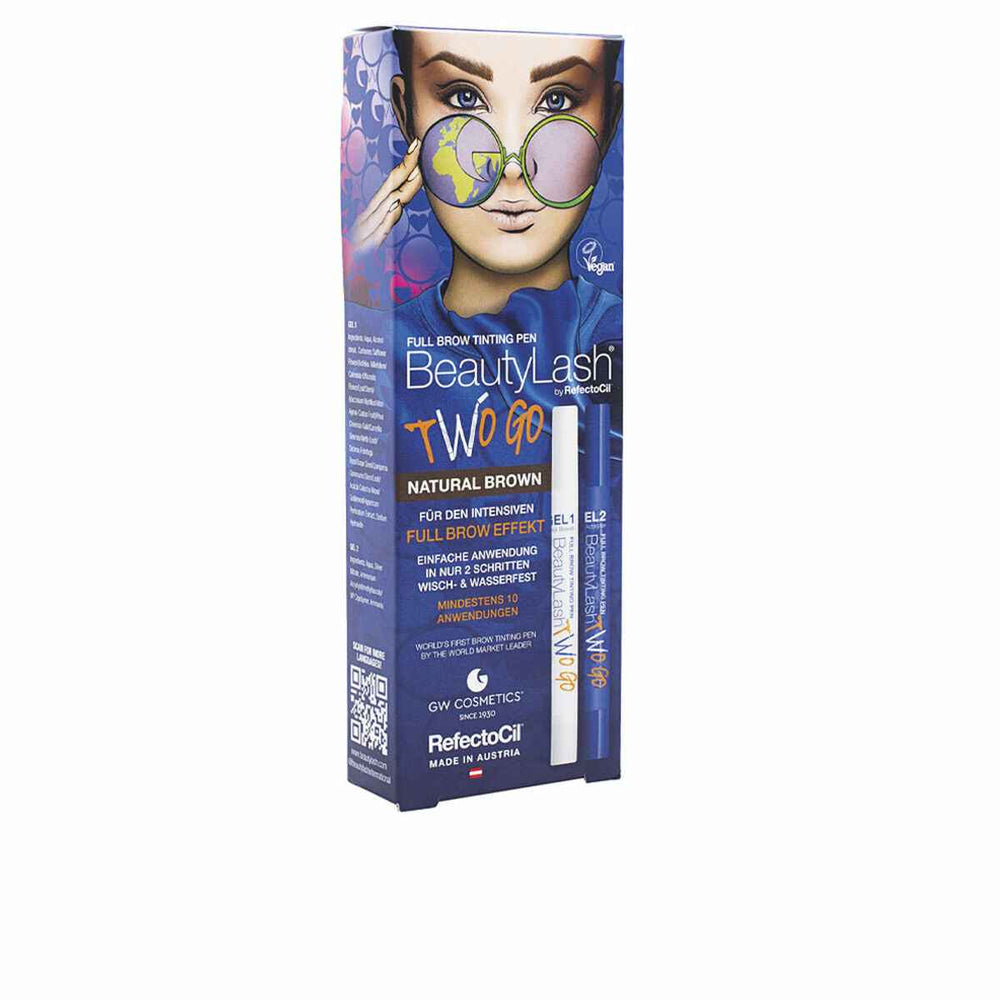 Refectocil Beauty Lash Two Go Tinte Para Cejas Natural Brown 2 U Unisex