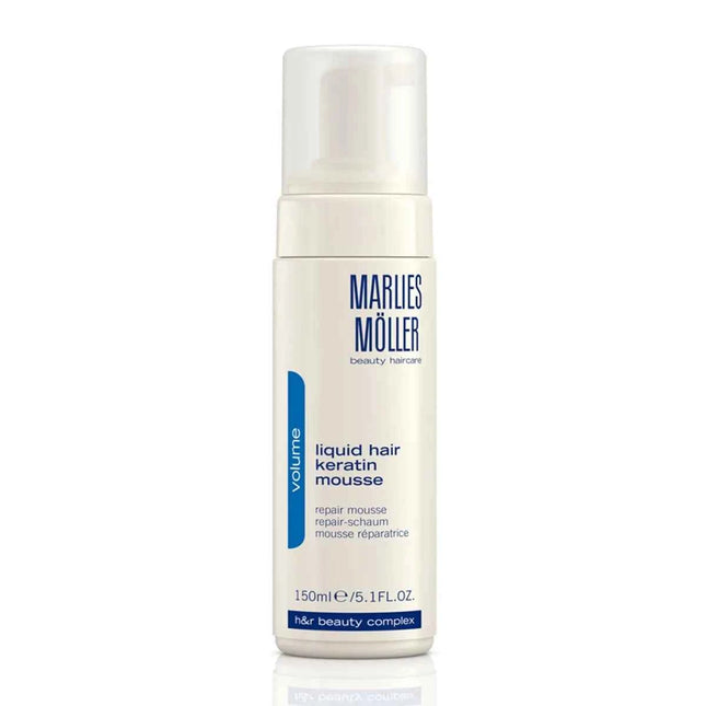 Marlies Moller Volume Liquid Hair Keratin Mousse Unisex, 150 ml