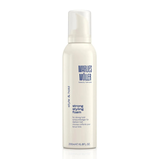 Marlies Moller Style And Hold Strong Styling Foam Unisex, 200 ml