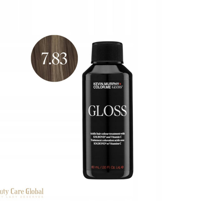 Kevin Murphy GLOSS – Demi-Permanent Hair Dye Unisex, 7.83 Medium Blonde Violet Gold, 60 ml