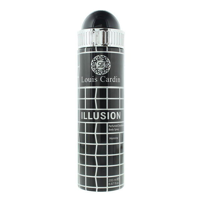 Louis Cardin Illusion – Deodorant Spray for Men, 200 ml