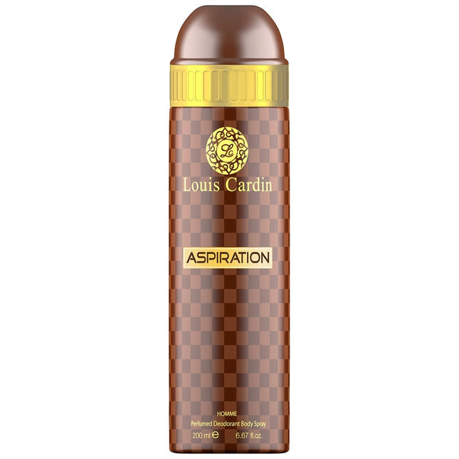Louis Cardin Aspiration – Deodorant Spray for Men, 200 ml