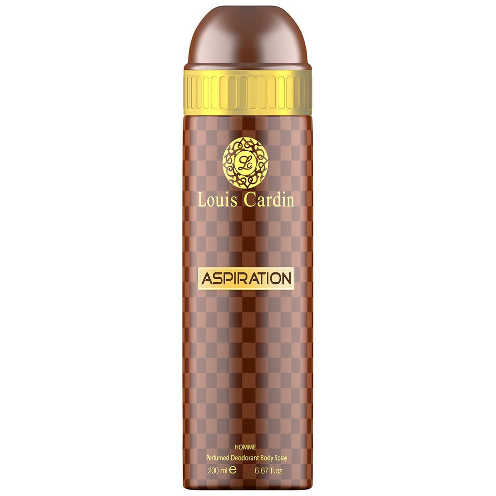 Louis Cardin Aspiration – Deodorant Spray for Men, 200 ml