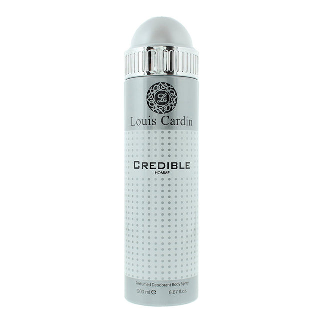 Louis Cardin Credible Homme – Deodorant Spray for Men, 200 ml