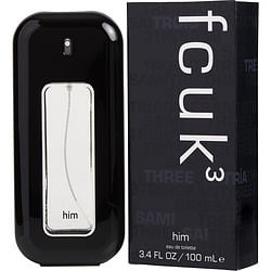 FCUK 3 – Eau de Toilette for Men, 100 ml