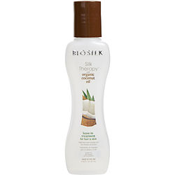 Silk Therapy With Organic Coconut Oil Leave In Treatment 2.2 Oz Biosilk