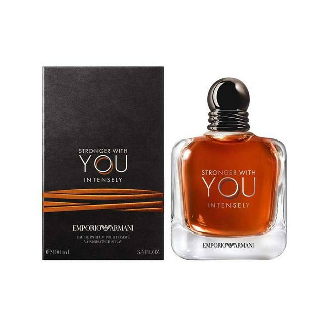 Giorgio Armani Emporio Armani Stronger With You Intensely – Eau de Parfum for Men, 100 ml