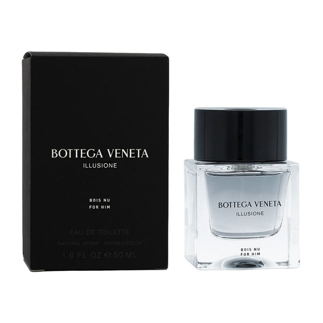 Bottega Veneta Illusione Bois Nu – Eau de Toilette for Men, 50 ml