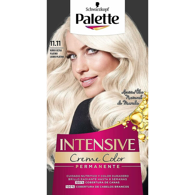 Schwarzkopf Intensive Creme Color Permanente 11,11-Rubio Ultra Platino 1 U Unisex