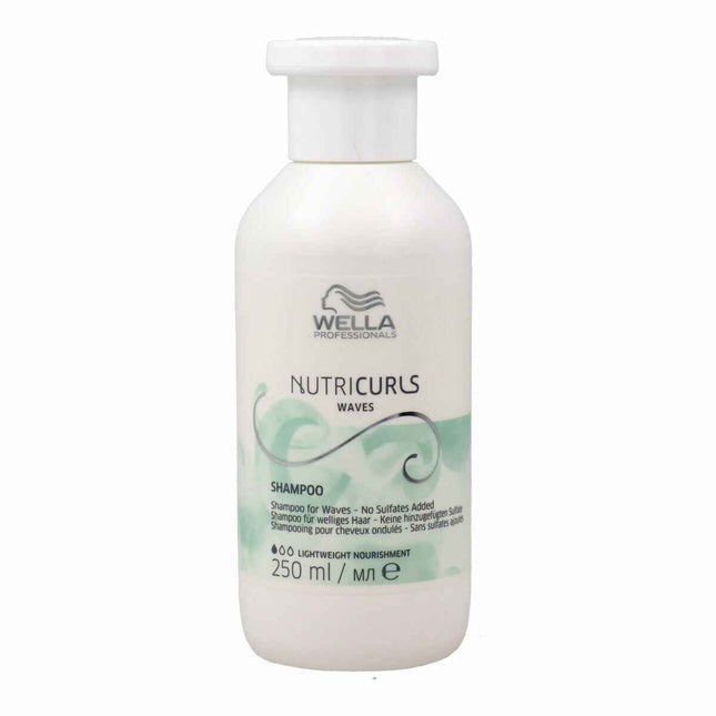 Wella Nutricurls – Shampoo Waves Unisex, 250 ml