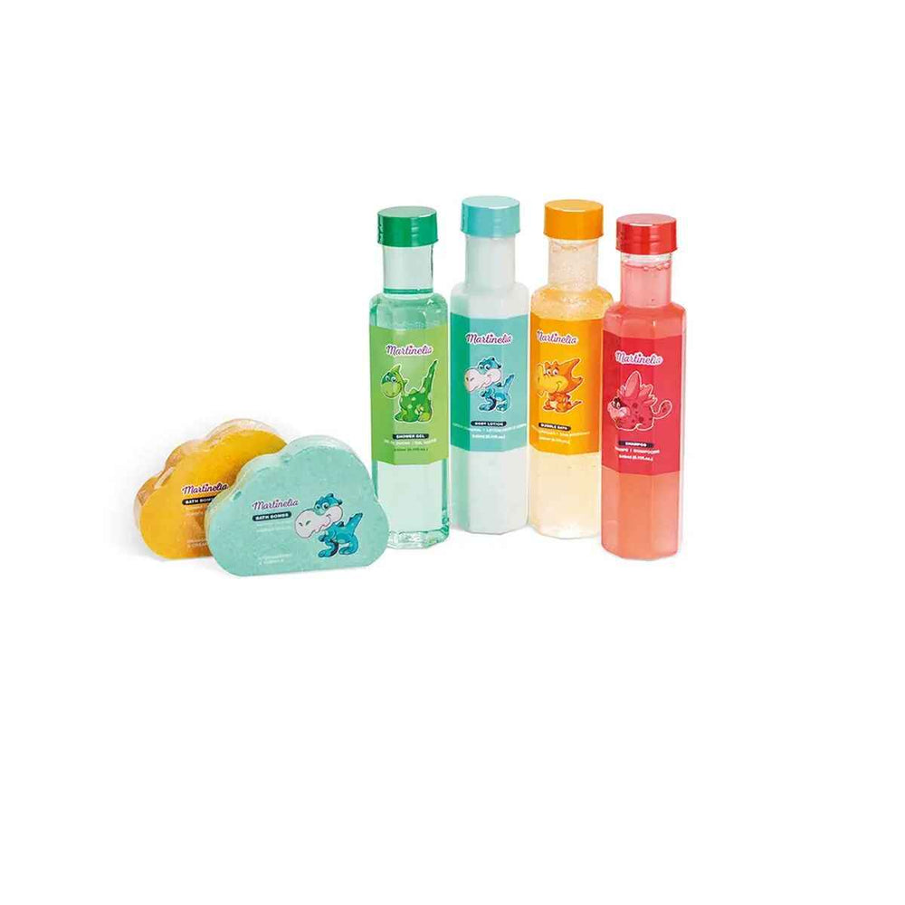 Martinelia Little Dinosauric Complete Bath Lote 6 Piezas Unisex