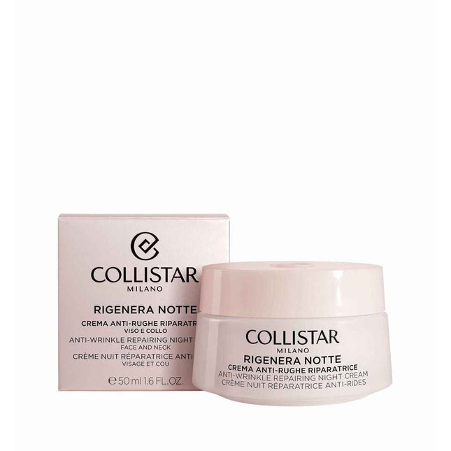 Collistar Rigenera Crema Noche Antiarrugas Unisex, 50 ml