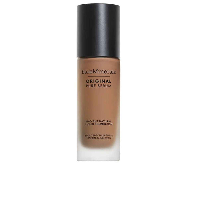 Bareminerals Original Pure – Serum Liquid Foundation Medium Deep Cool 4,5 Unisex, 30 ml