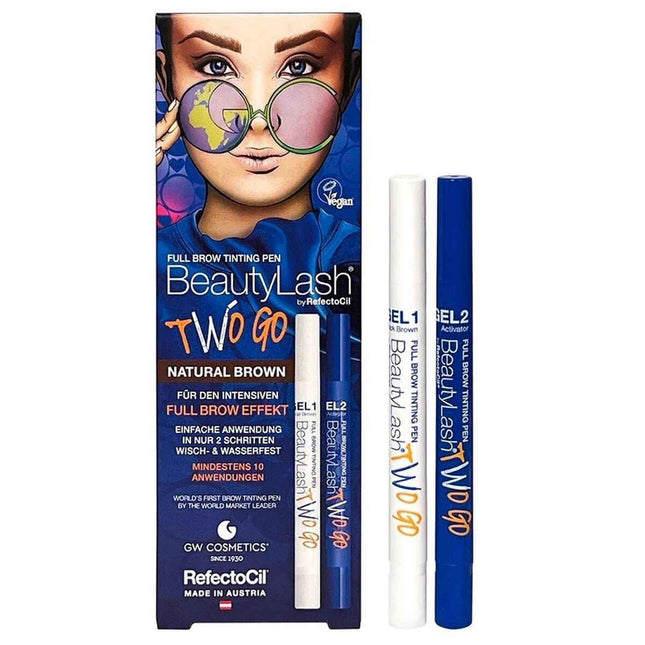 Refectocil Beauty Lash Two Go Tinte Para Cejas Natural Brown 2 U Unisex