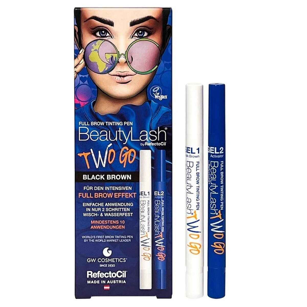 Refectocil Beauty Lash Two Go Tinte Para Cejas Black Brown 2 U Unisex