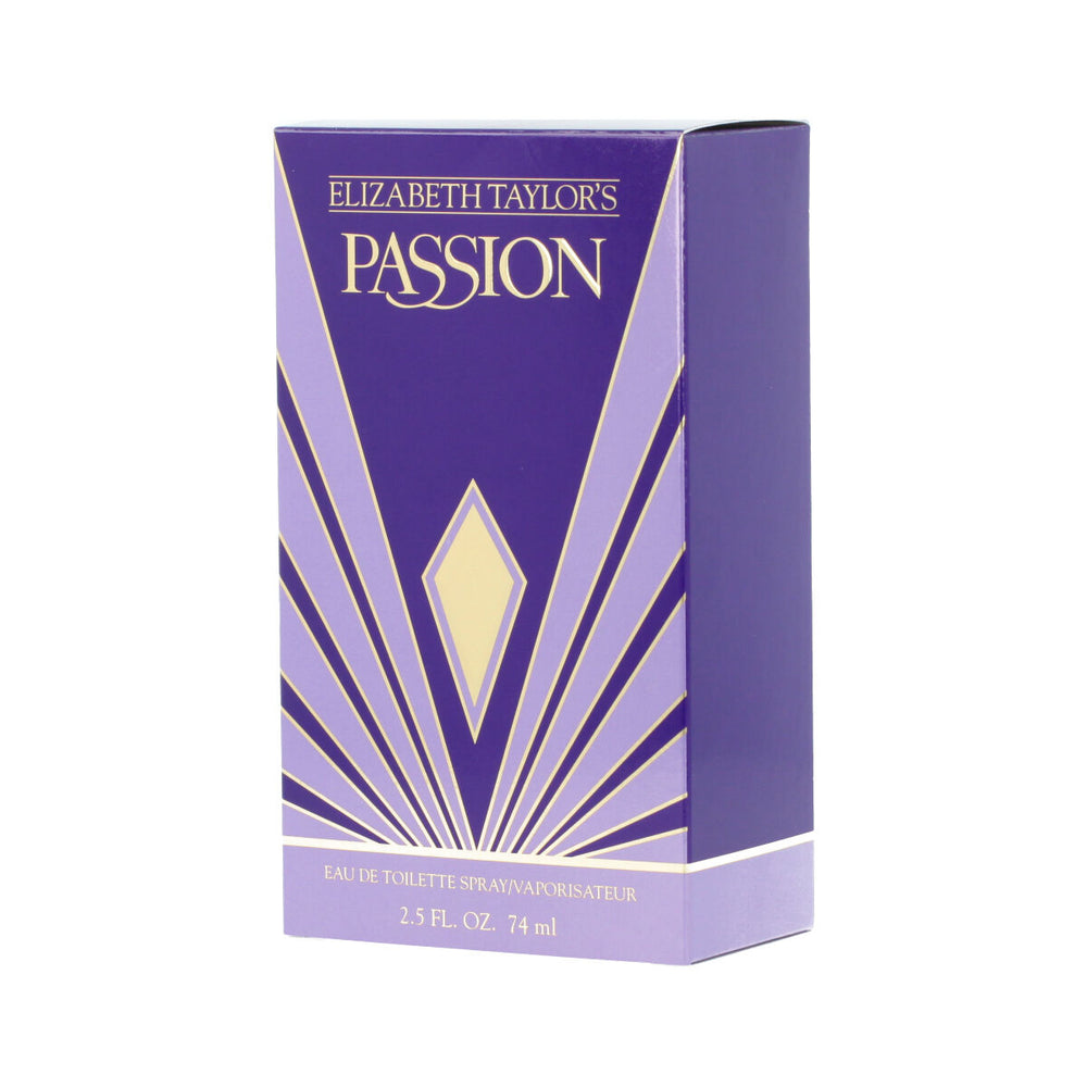 Elizabeth Taylor Passion – Eau de Toilette for Women, 74 ml