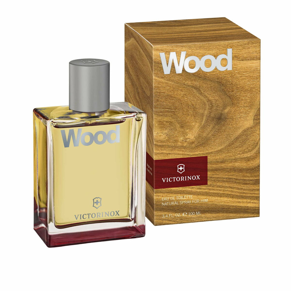 Victorinox Swiss Army Wood – Eau de Toilette for Men, 100 ml