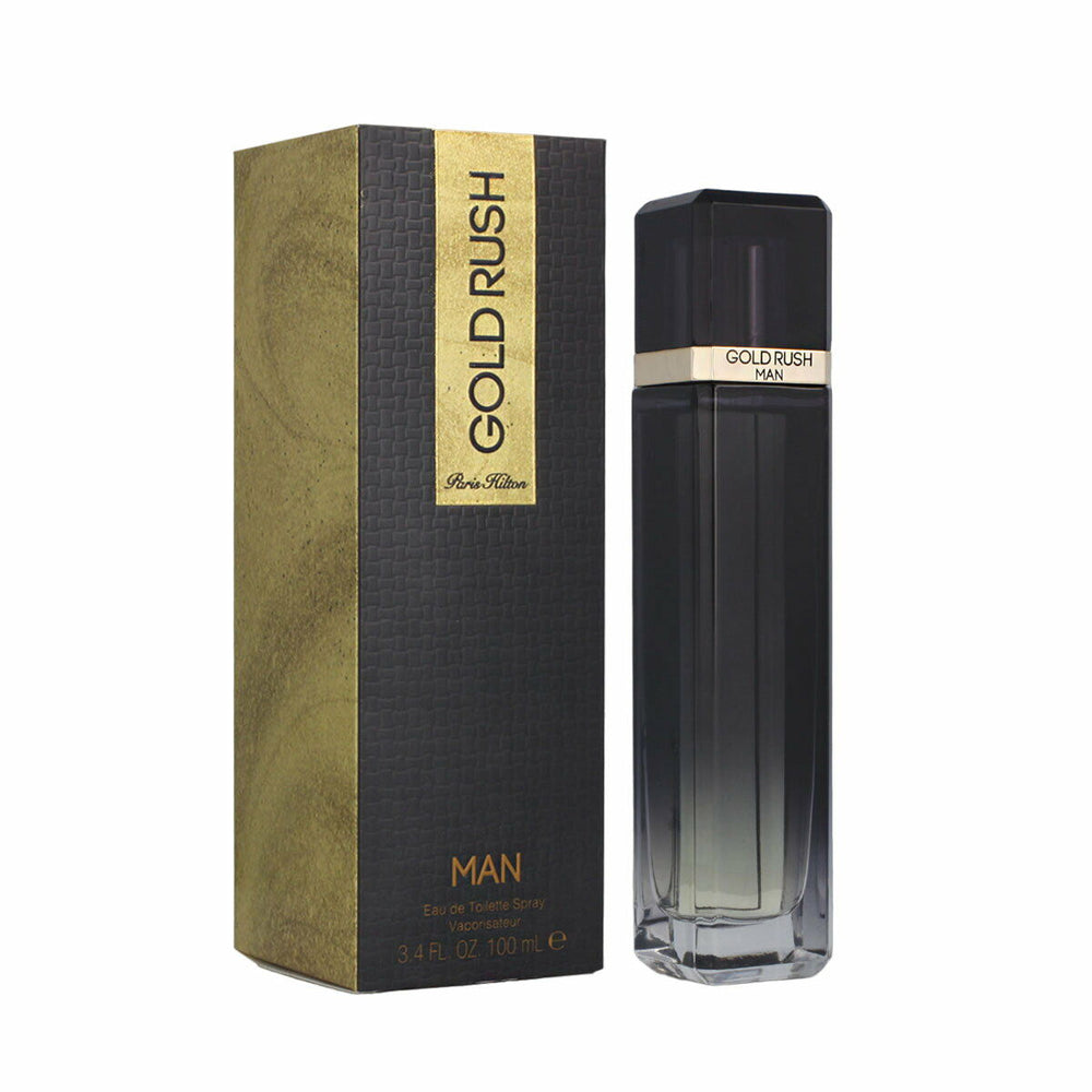 Paris Hilton Gold Rush Man – Eau de Toilette for Men, 100 ml
