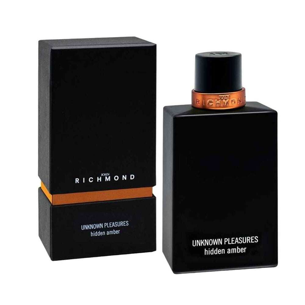 JOHN Richmond Unknown Pleasures Hidden Amber – Eau de Parfum for Women, 100 ml
