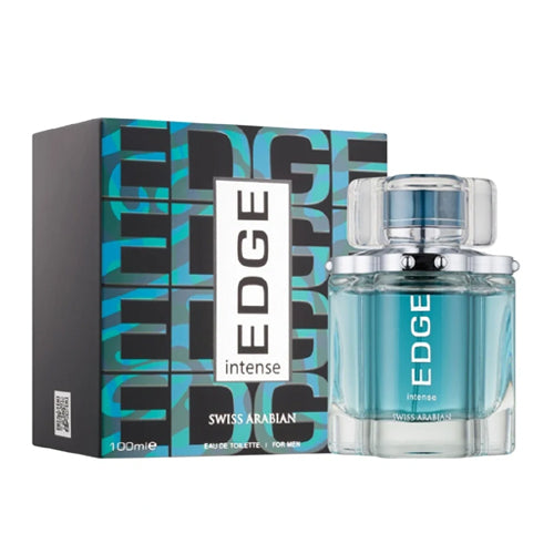 Swiss Arabian Edge Intense – Eau de Parfum for Men, 100 ml