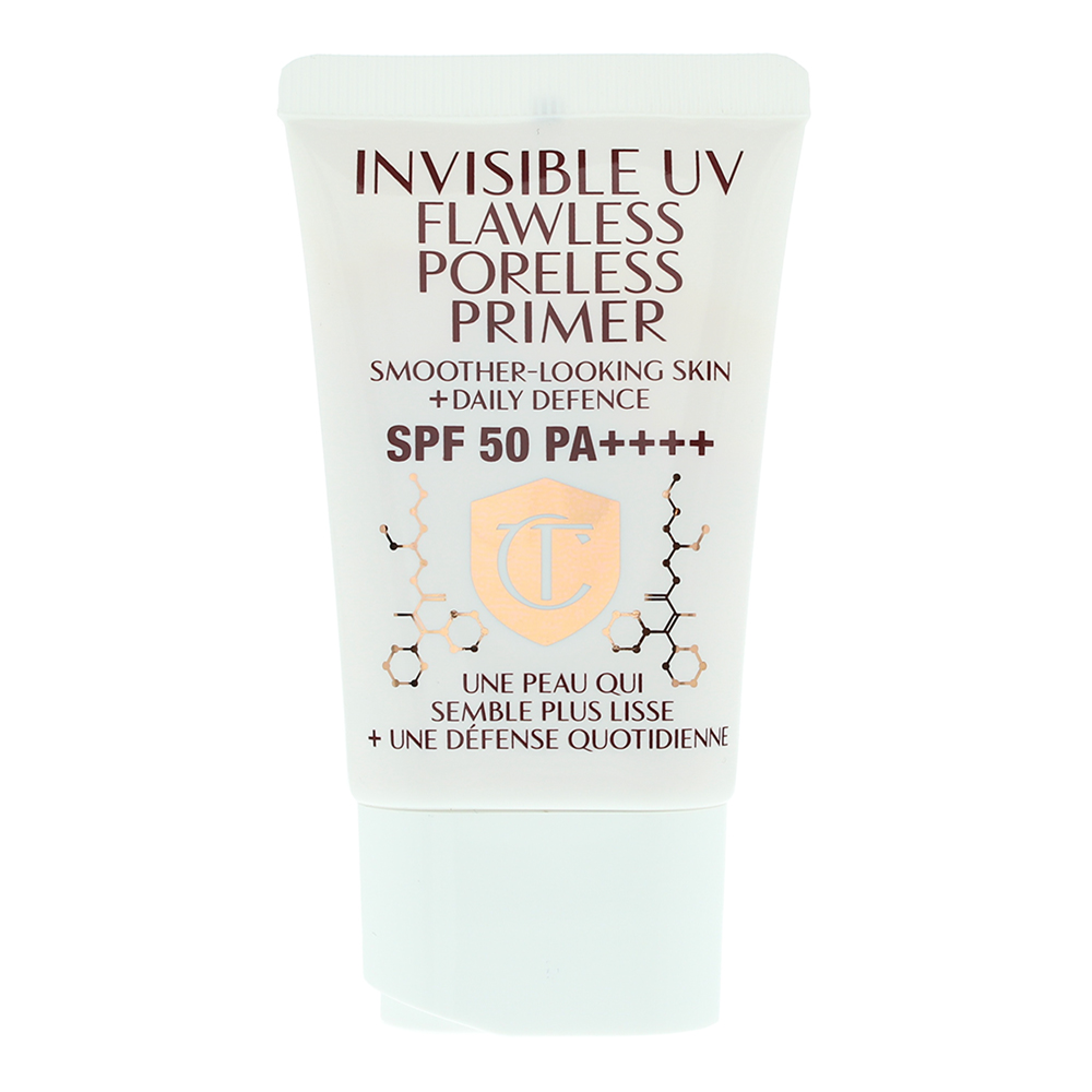 Charlotte Tilbury Flawless Invisibile Hyaluronic Acid Hydration – Liquid Primer for Women, SPF 50, 30 ml