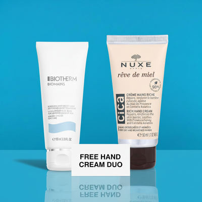 Hand Cream Duo: Nuxe + Biotherm - Masionstore