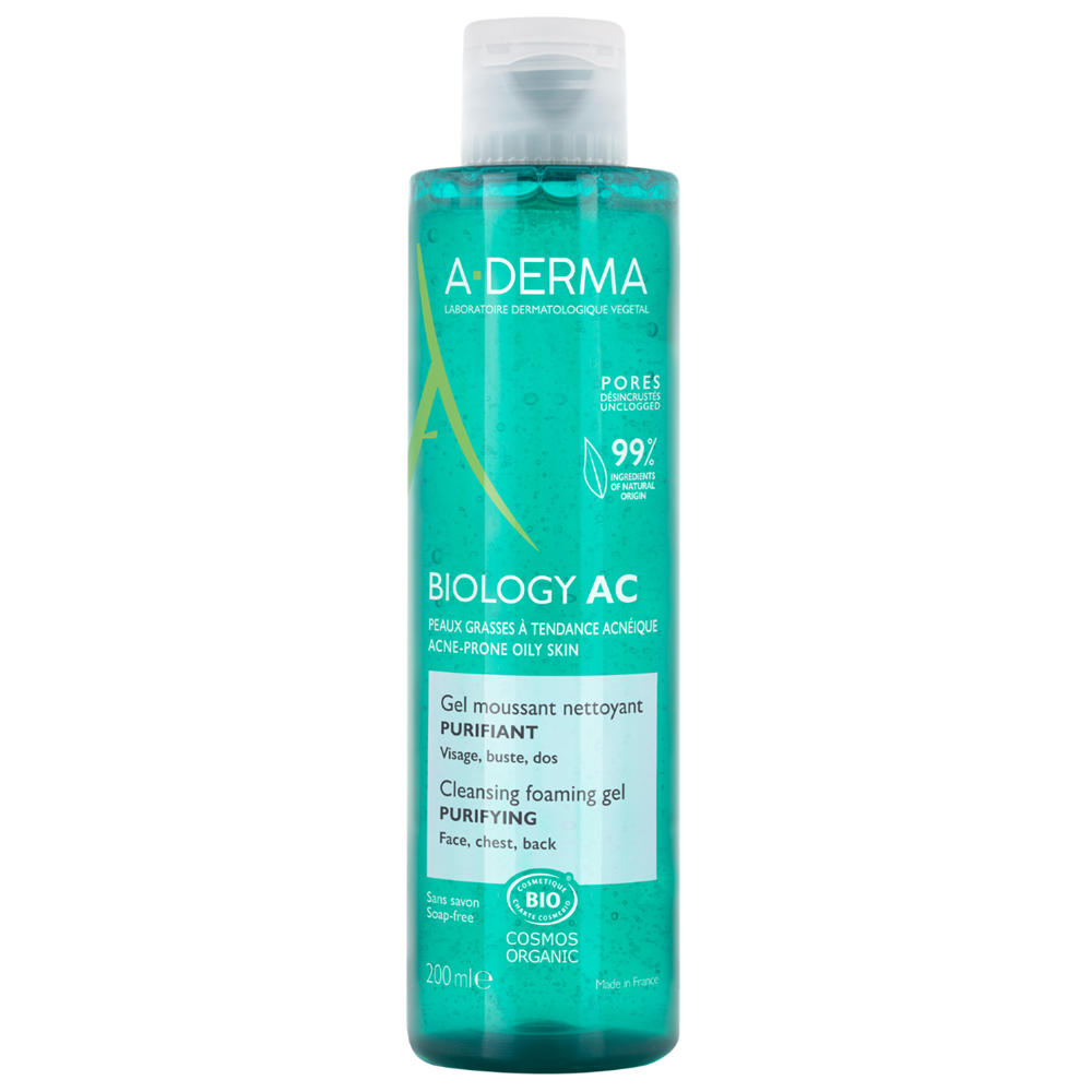 A-Derma Biology AC Cleansing – Micellar Water for Women, Sensitive, 200 ml