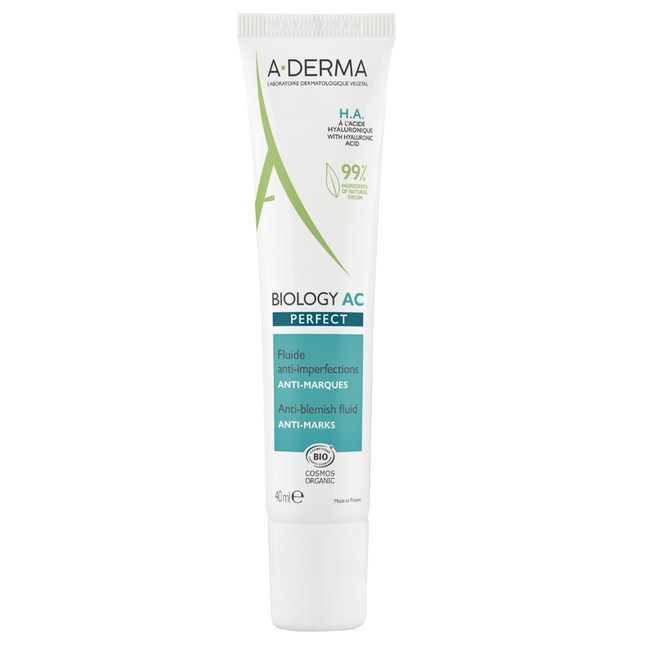 A-Derma Biology AC Perfect Anti-Imperfections – Fluid for Women, For Face, 40 ml