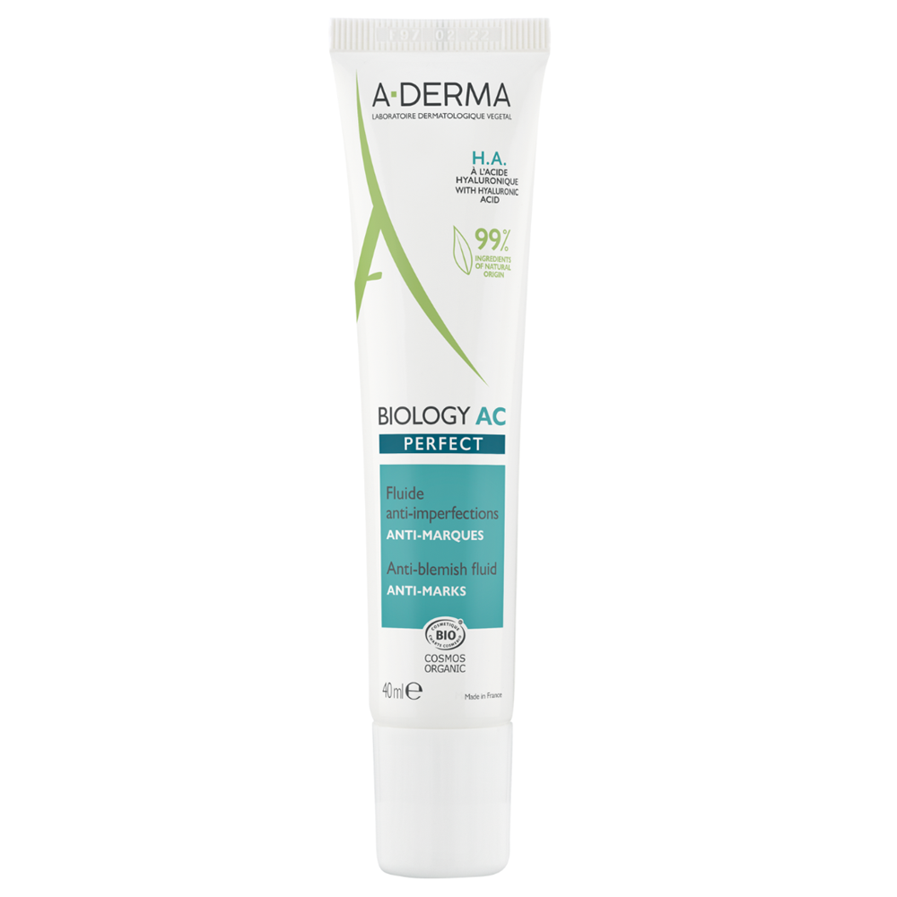 A-Derma Biology AC Perfect Anti-Imperfections – Fluid for Women, For Face, 40 ml