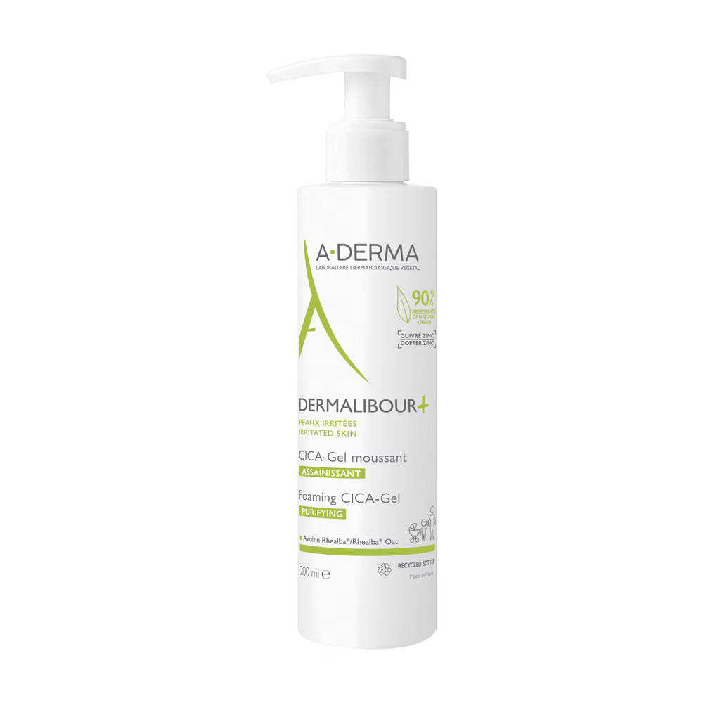 A-Derma Dermalibour+Cica Purifying – Cleansing Foam for Women, 200 ml