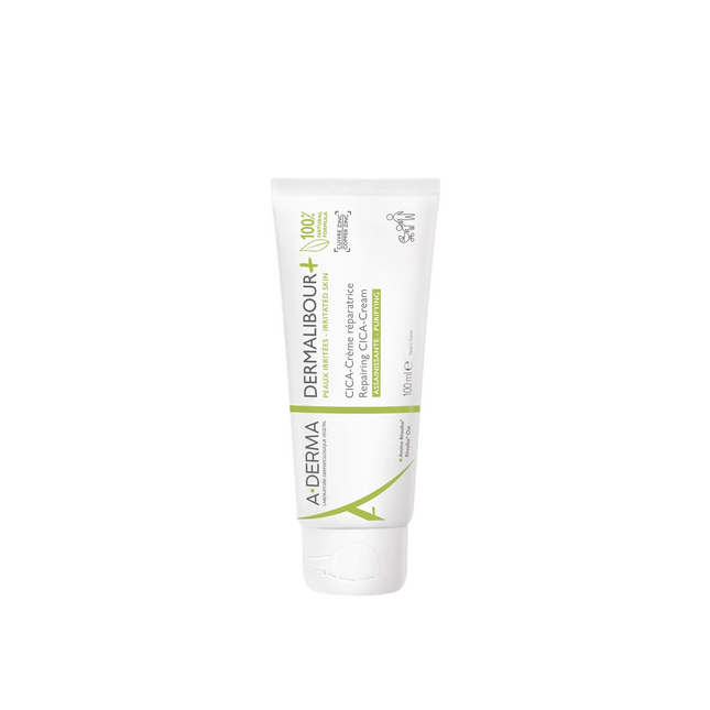 A-Derma Dermalibour+Cica Reparative – Local Treatment Cream Unisex, Irritated Skin, 50 ml