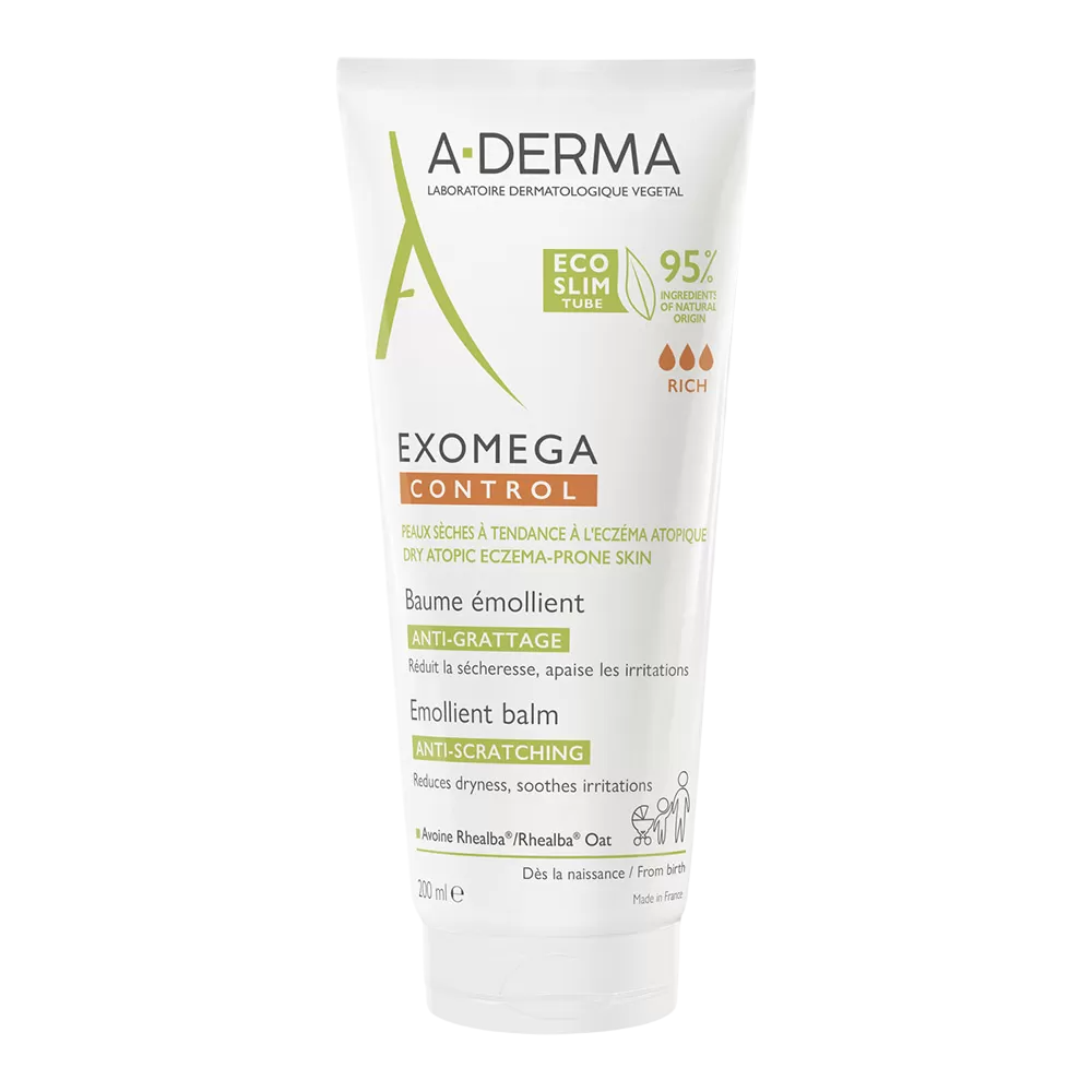 A-Derma Exomega Control Emollient – Balm Unisex, For Face, 40 ml
