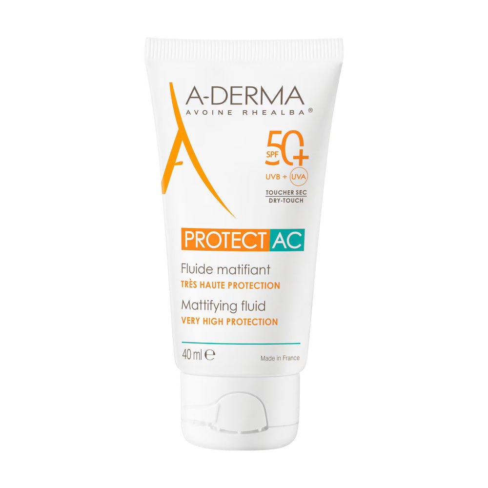 A-Derma Protect AC Matifying – Fluid for Women, For Face, SPF50+, 40 ml