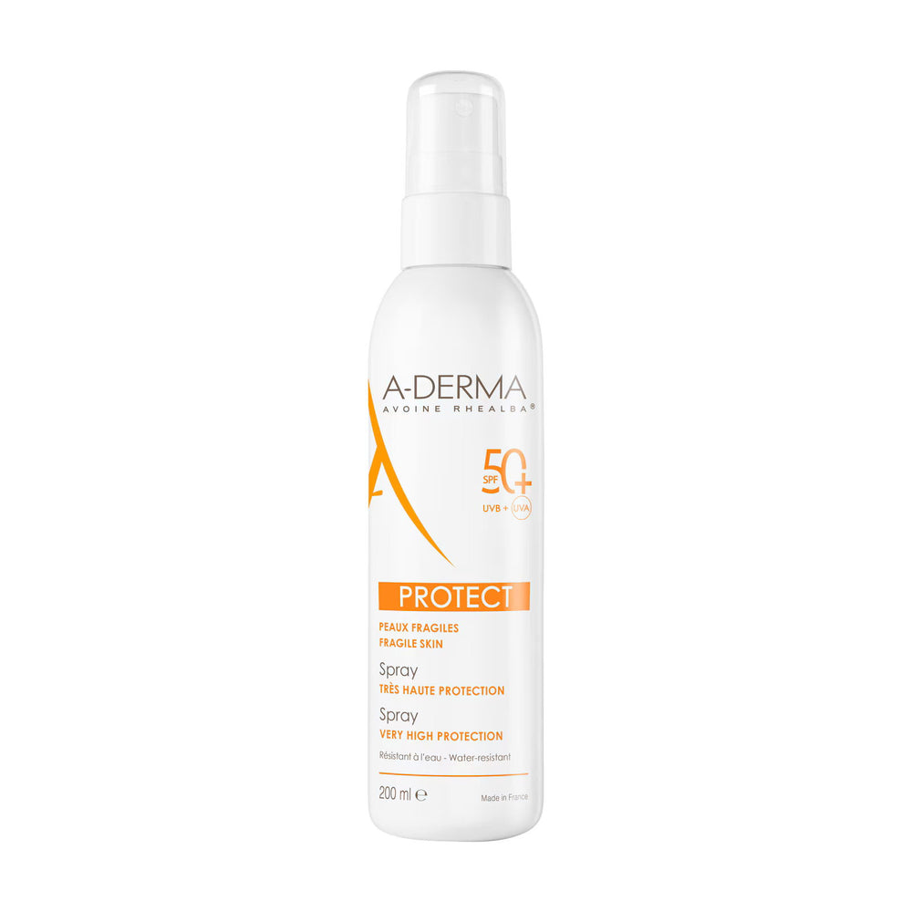 A-Derma Protect High UV protection – Sunscreen Spray Unisex, SPF 50+, 200 ml