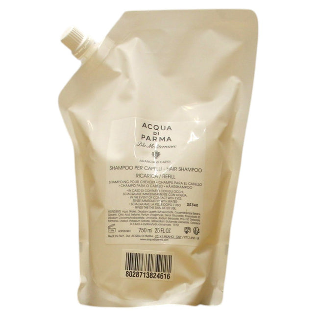 Acqua di Parma Blu Mediterraneo Arancia di Capri – Hair Shampoo Unisex, Softening, 750 ml