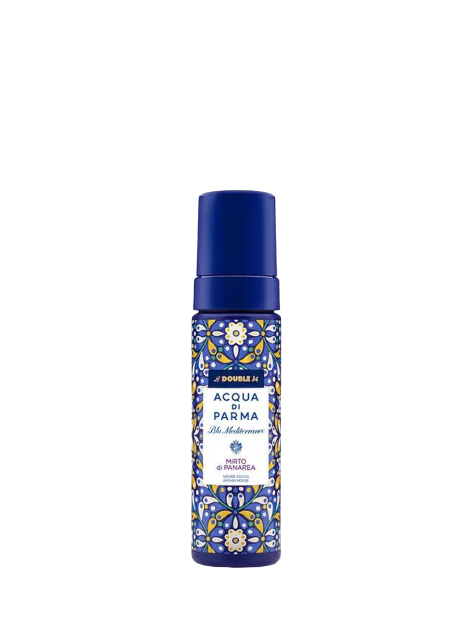 Acqua di Parma Blue Mediterraneo - Mirto di Panarea Cleansing – Shower Mousse for Women, 200 ml
