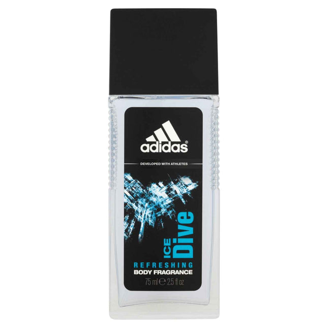 Adidas Ice Dive Refreshing – Body Spray for Men, 75 ml