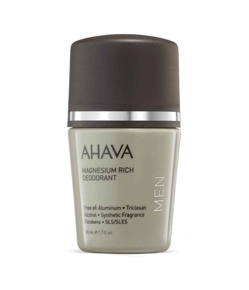 Ahava Magnesium Anti-Perspirant – Deodorant Roll-On for Men, 50 ml