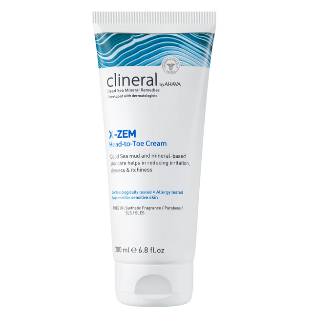 Ahava Clineral X-Zem Vegan Hydrates – Body Cream for Women, Body, 200 ml