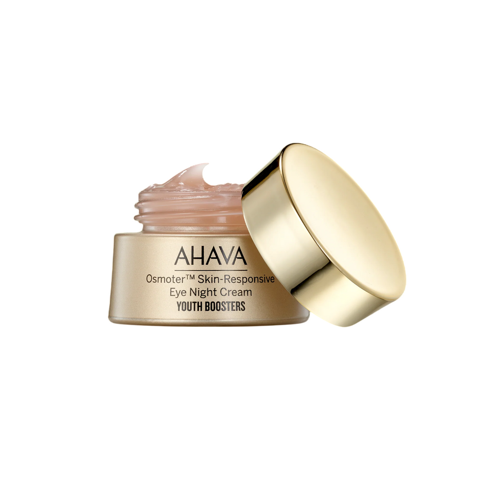 Ahava Osmoter Skin - Responsive Anti-Dark Circles Nighttime – Eye Cream for Women, 15 ml