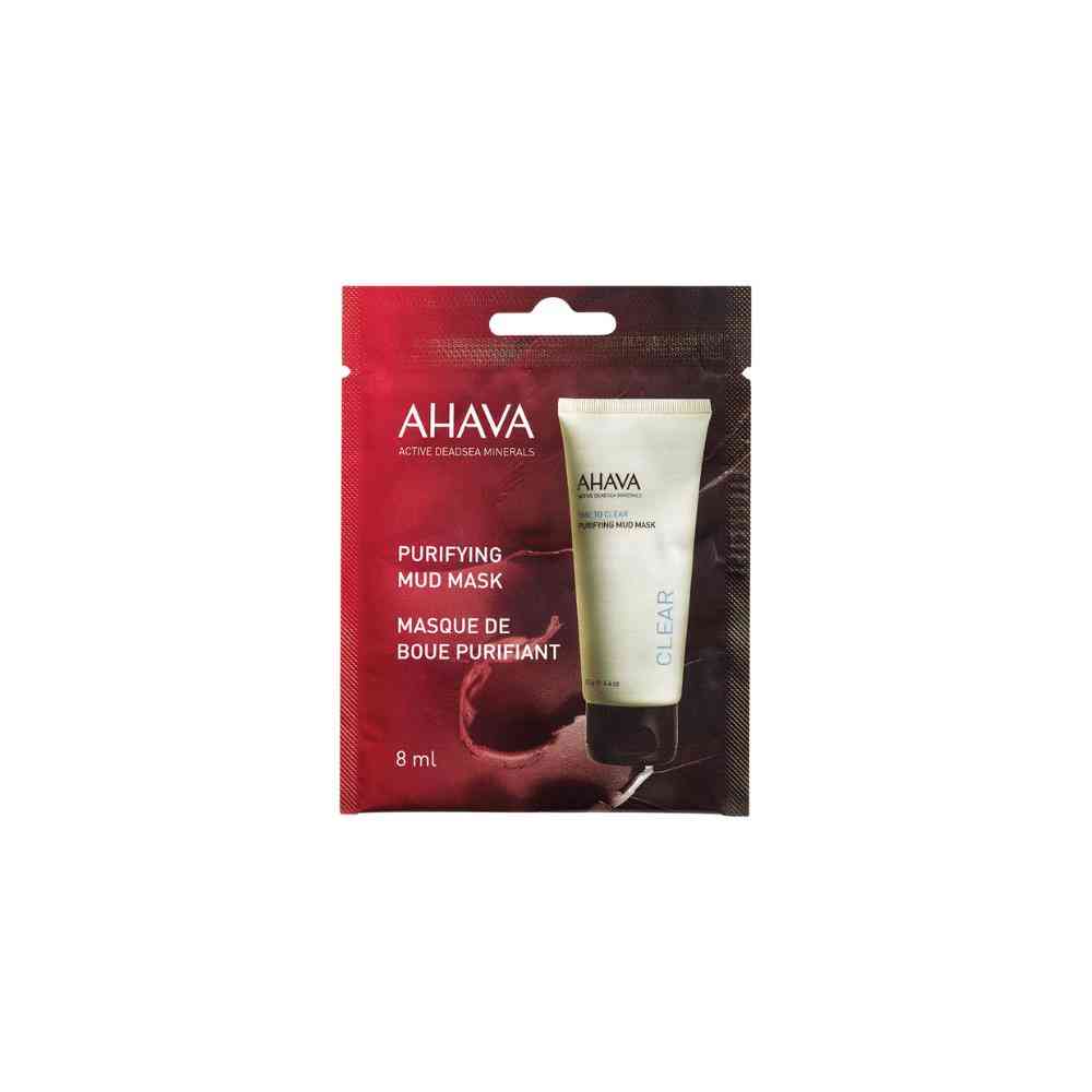 Ahava Time To Clear Purifying – Mud Mask for Women, For Face, 8 ml Sample