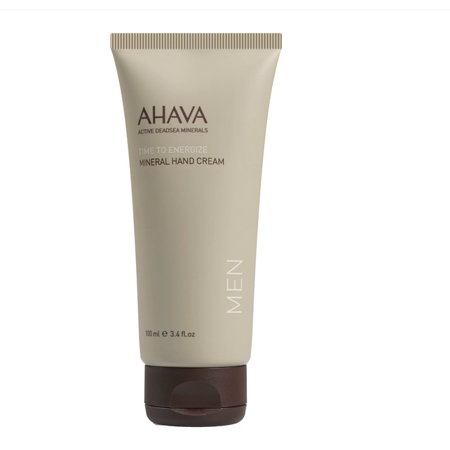 Ahava Men Time To Energize Mineral Hydrating – Hand Cream for Men, 100 ml