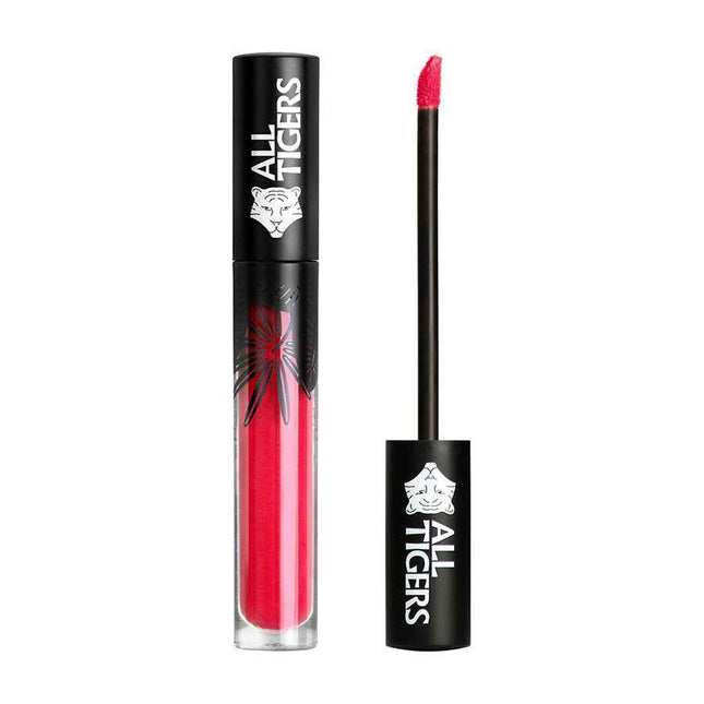 All Tigers Natural & Vegan Glossy – Lip Gloss for Women, 801, Live With Passion, 8 ml Tester