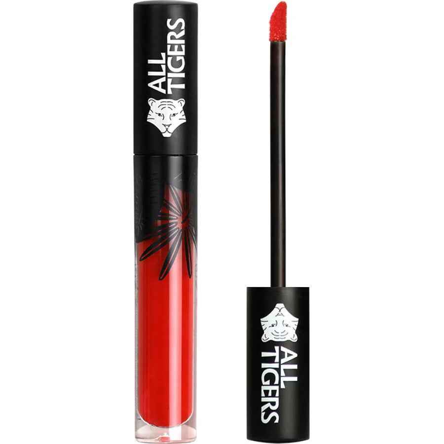 All Tigers Natural & Vegan Glossy – Lip Gloss for Women, 816, Unleash The Tiger, 8 ml Tester